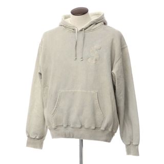 シュプリーム Supreme 2023年春夏 Overdyed S Logo Hooded Sweatshirt オーバーダイ スウェット パーカー タン【サイズM】【メンズ】