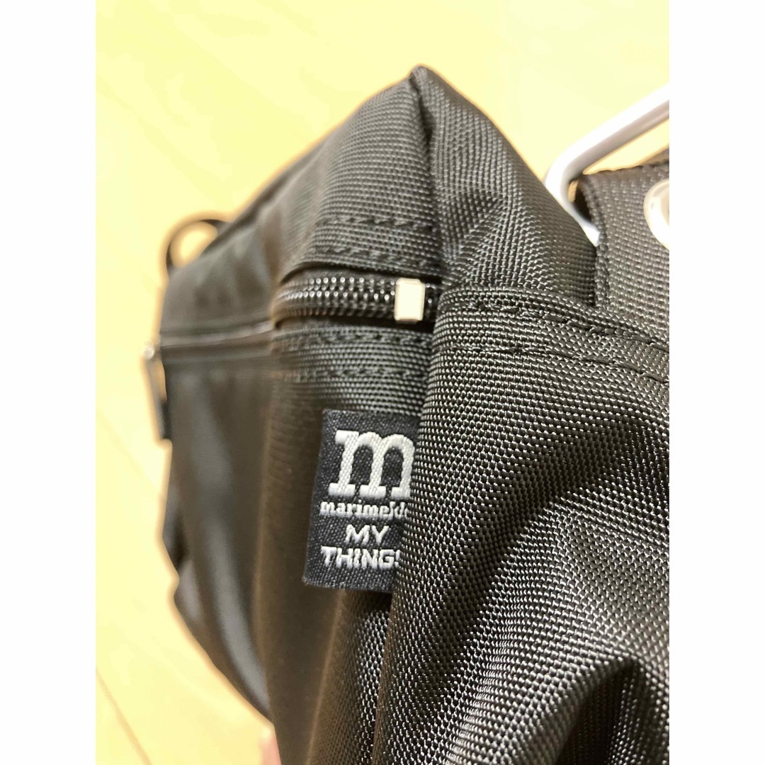 marimekko(マリメッコ)の⑦ マリメッコ　マイシングス　ショルダーバッグ　黒 レディースのバッグ(ショルダーバッグ)の商品写真