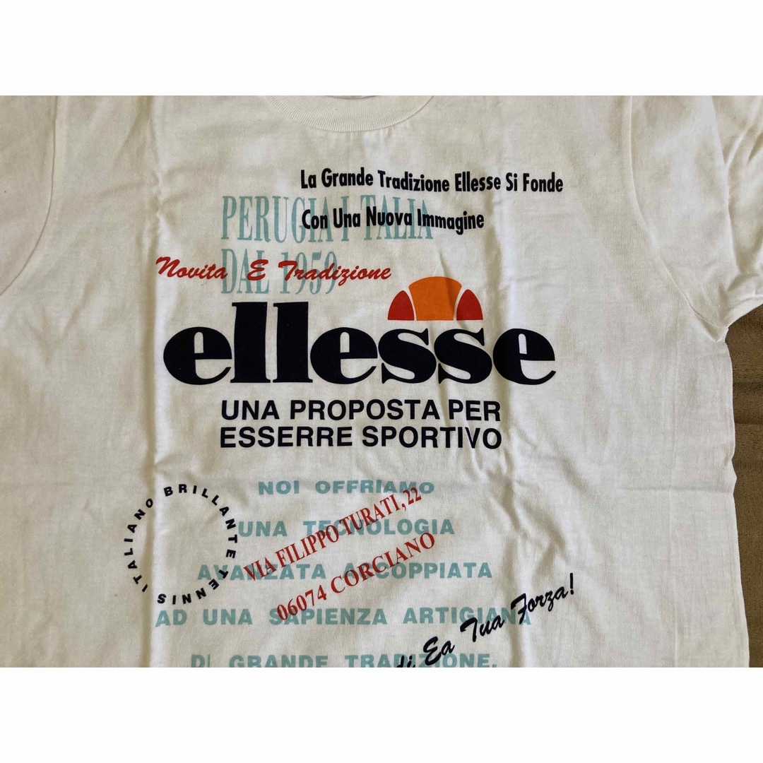 ellesse(エレッセ)のellesse Ｔシャツ&スエットセットSサイズ　 スポーツ/アウトドアのテニス(ウェア)の商品写真