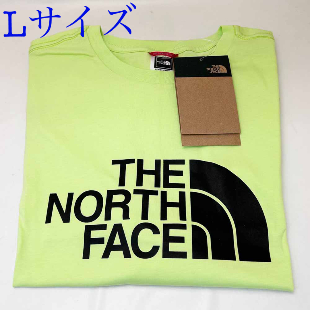 新品 ノースフェイス 半袖Tシャツ NF0A2TX3HDD1 グリーン Lサイズ