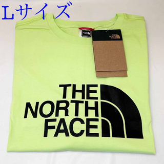 ザノースフェイス(THE NORTH FACE)の新品 ノースフェイス 半袖Tシャツ NF0A2TX3HDD1 グリーン Lサイズ(Tシャツ/カットソー(半袖/袖なし))