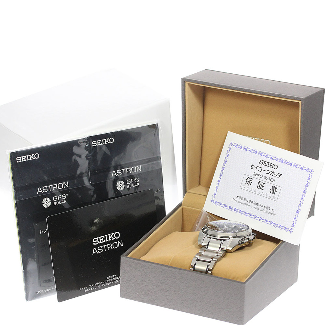 セイコー SEIKO SBXC067/5X53-0AV0 アストロン デイデイト ソーラー電波 メンズ 美品 箱・保証書付き_767897