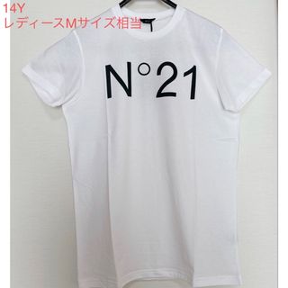 新品♡大人も着用可♡N°21♡ロゴTシャツ♡S相当