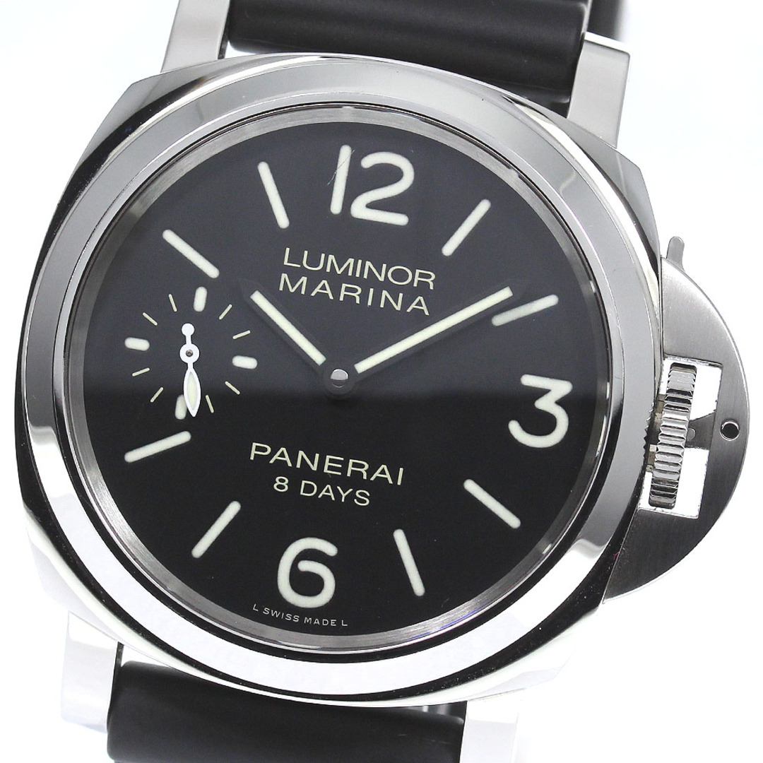 パネライ PANERAI PAM00510 ルミノール マリーナ 8デイズ 手巻き メンズ 良品 箱・保証書付き_765407