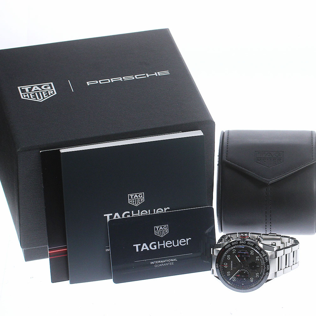 TAG Heuer(タグホイヤー)のタグホイヤー TAG HEUER CBN2A1F/BA0643 カレラ キャリバー ホイヤー02 ポルシェエディション 自動巻き メンズ 美品 箱・保証書付き_765185 メンズの時計(腕時計(アナログ))の商品写真