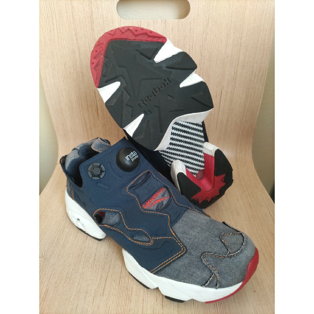 INSTAPUMP FURY(Reebok) - Reebok ポンプフューリー 24cm デニム