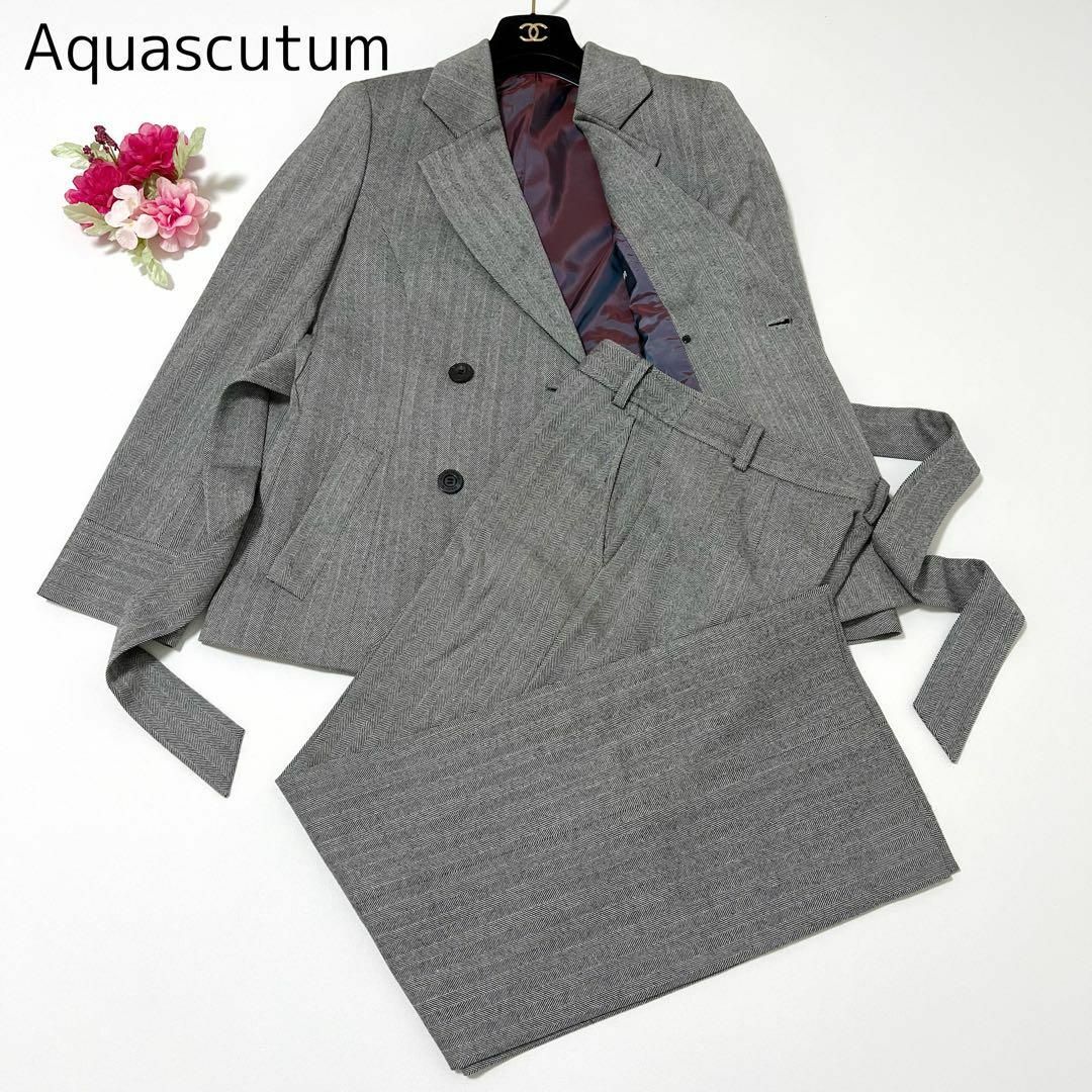 Aquascutum アクアスキュータム　セットアップ　上下セット　ペイズリー柄