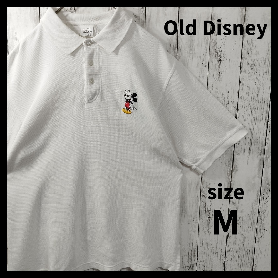 Disney world ディズニー ミッキー ワンポイント ポロシャツ