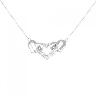 スタージュエリー(STAR JEWELRY)のスタージュエリー ハート ダイヤモンド ネックレス 0.10CT(ネックレス)