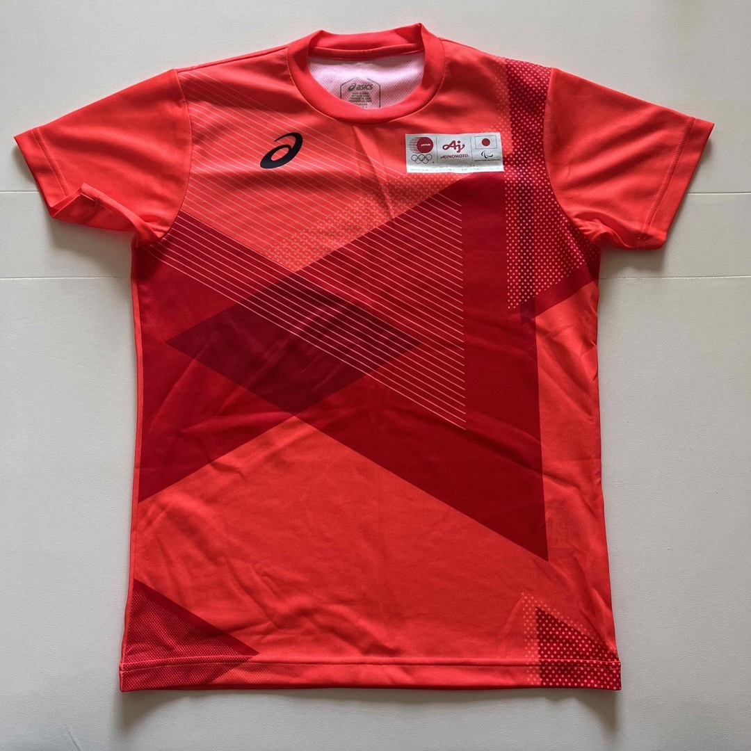 asics(アシックス)の東京オリンピック　Tシャツ　sサイズ レディースのトップス(Tシャツ(半袖/袖なし))の商品写真