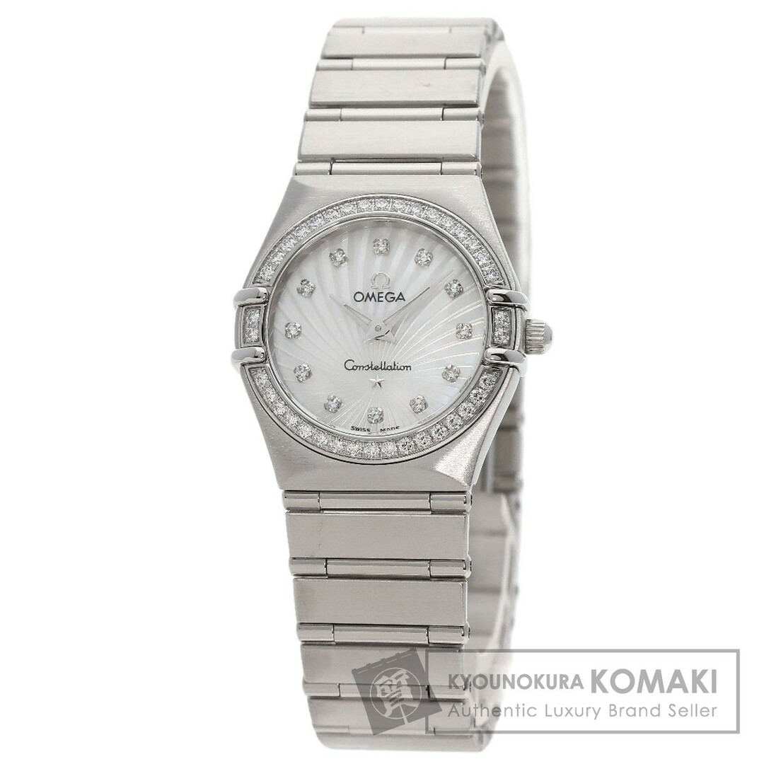 OMEGA 111.15.26.60.55.001  コンステレーション 160周年記念モデル ベゼルダイヤモンド 腕時計 SS レディース