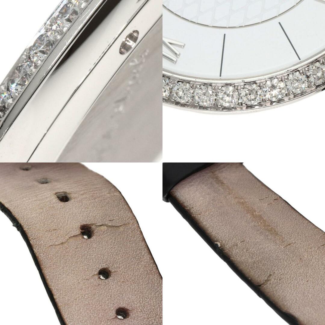 Van Cleef & Arpels(ヴァンクリーフアンドアーペル)のVan Cleef & Arpels VCAR03GJ00 ピエールアーペル メーカーコンプリート ベゼル ダイヤモンド 腕時計 K18WG アリゲーター メンズ メンズの時計(腕時計(アナログ))の商品写真