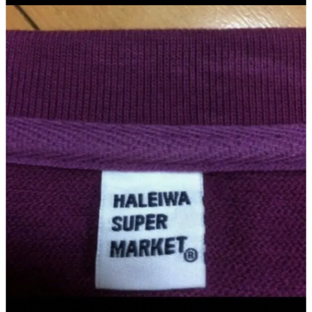 HALEIWA(ハレイワ)のHaleiwaスーパーマーケットパープルポロ レディースのトップス(ポロシャツ)の商品写真