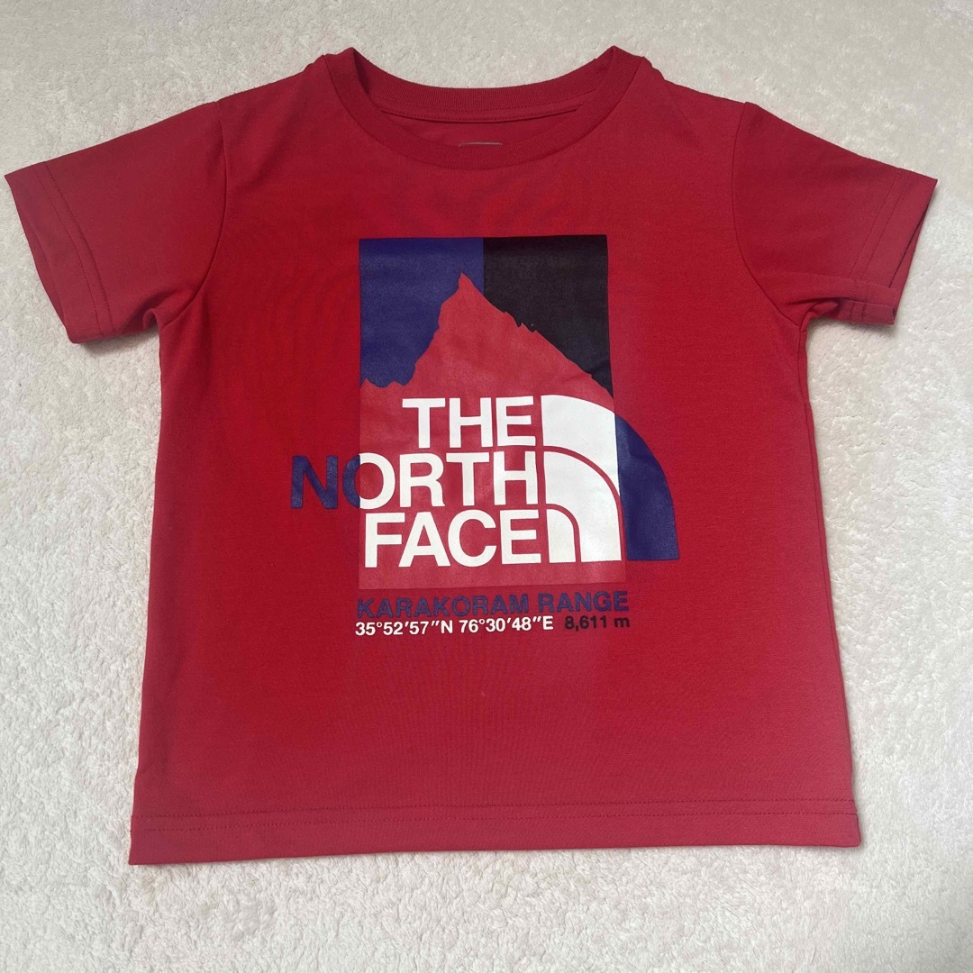 THE NORTH FACE(ザノースフェイス)のノースフェイス　ティシャツ　キッズ110 キッズ/ベビー/マタニティのキッズ服男の子用(90cm~)(Tシャツ/カットソー)の商品写真