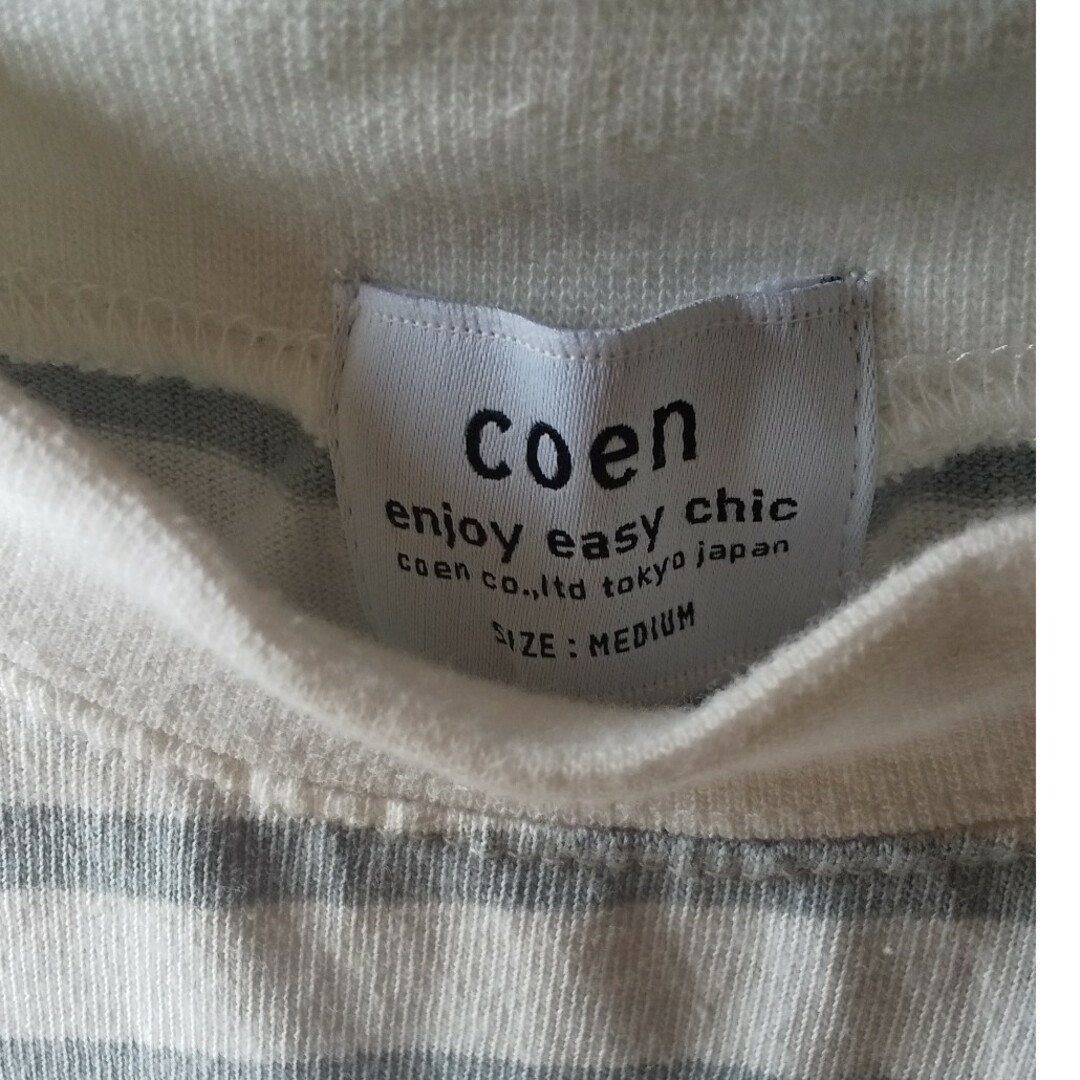 coen(コーエン)のcoen USAコットンハイネックTシャツ M レディースのトップス(Tシャツ(半袖/袖なし))の商品写真