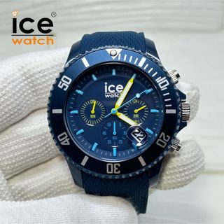 ice watch - アイスウォッチ/ICE chrono |ブルーライム|ラージ