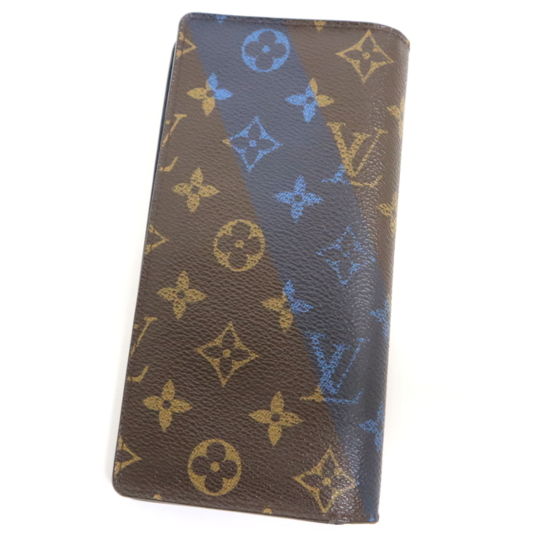 【LOUIS VUITTON】ルイヴィトン ポルトフォイユ ブラザ Vシグネチャー モノグラム イニシャル入り M61170 SP4174/br2599ar