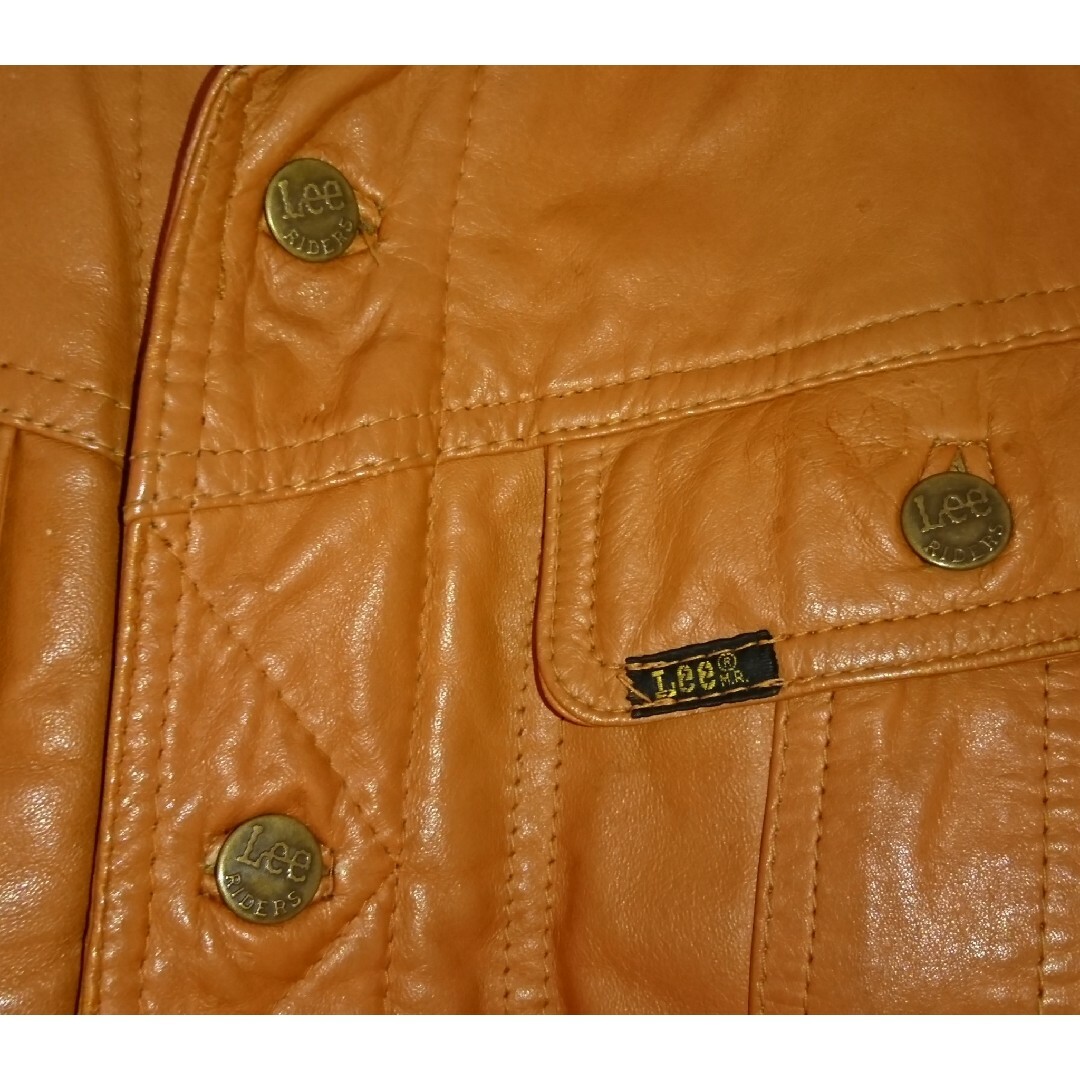 Lee - ☆超美品☆80年代 Leeレザージャケット size XLの通販 by