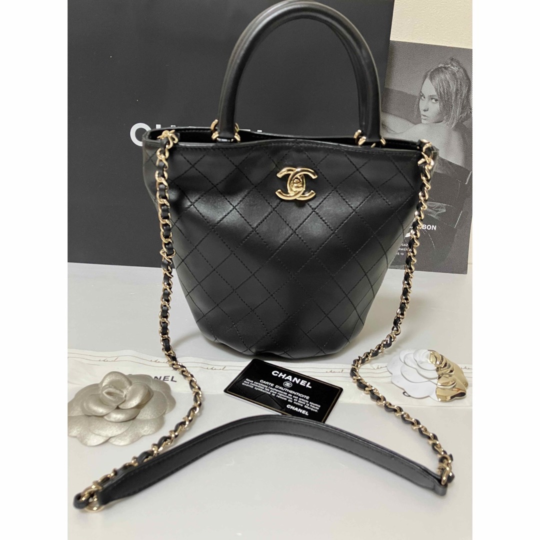 CHANEL - 専用♡超美品♡シャネル トップハンドル チェーンショルダー CHANEL - 専用♡超美品♡シャネル トップハンドル チェーンショルダー