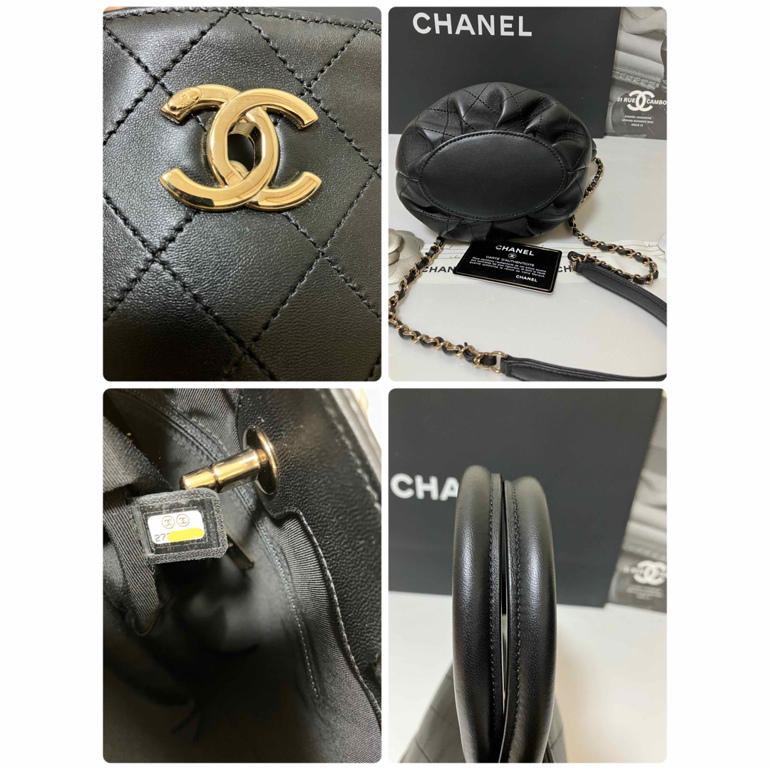 CHANEL(シャネル)の専用♡超美品♡シャネル トップハンドル チェーンショルダー バッグ 正規品 レディースのバッグ(ショルダーバッグ)の商品写真