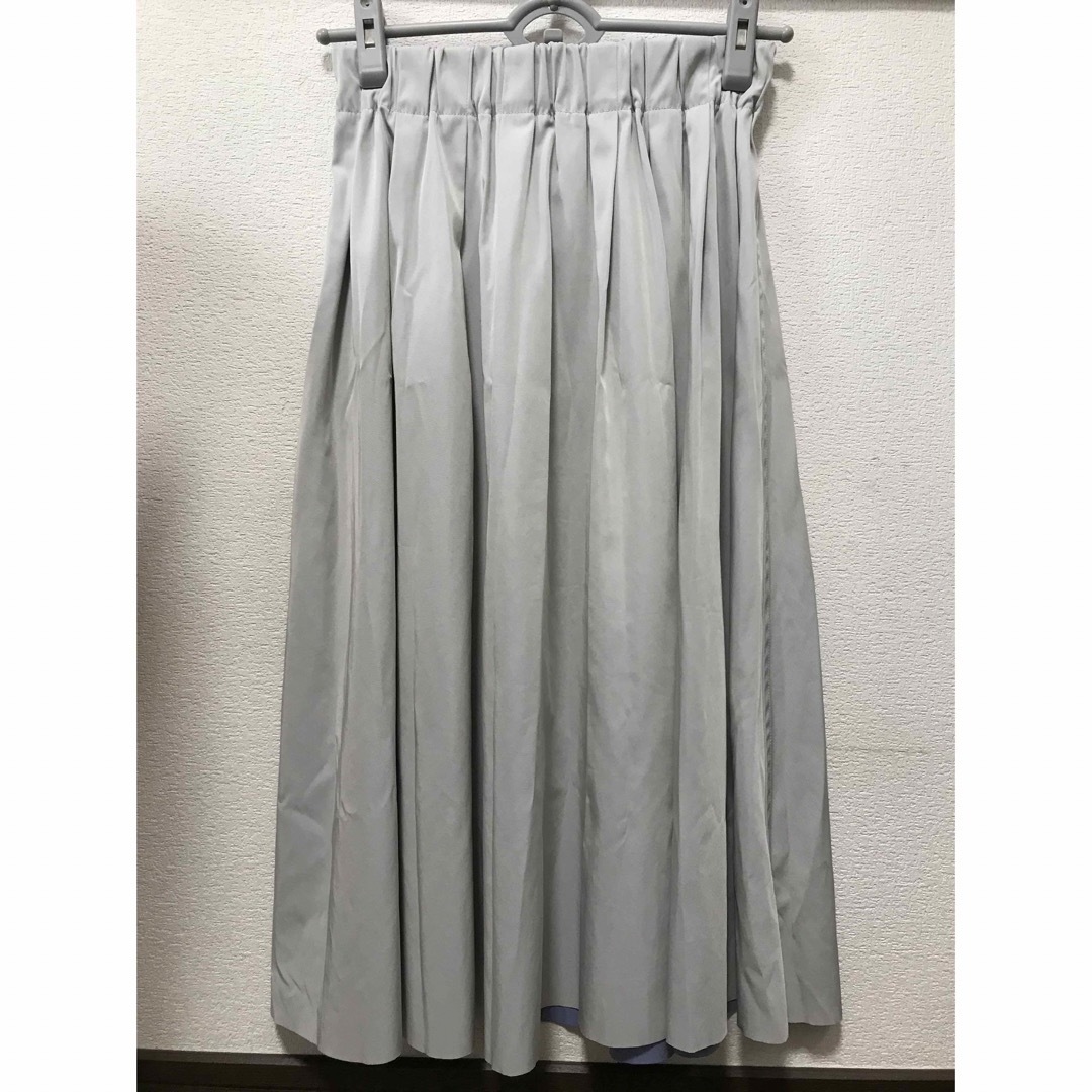 リバーシブル　フレアスカート レディースのスカート(ロングスカート)の商品写真