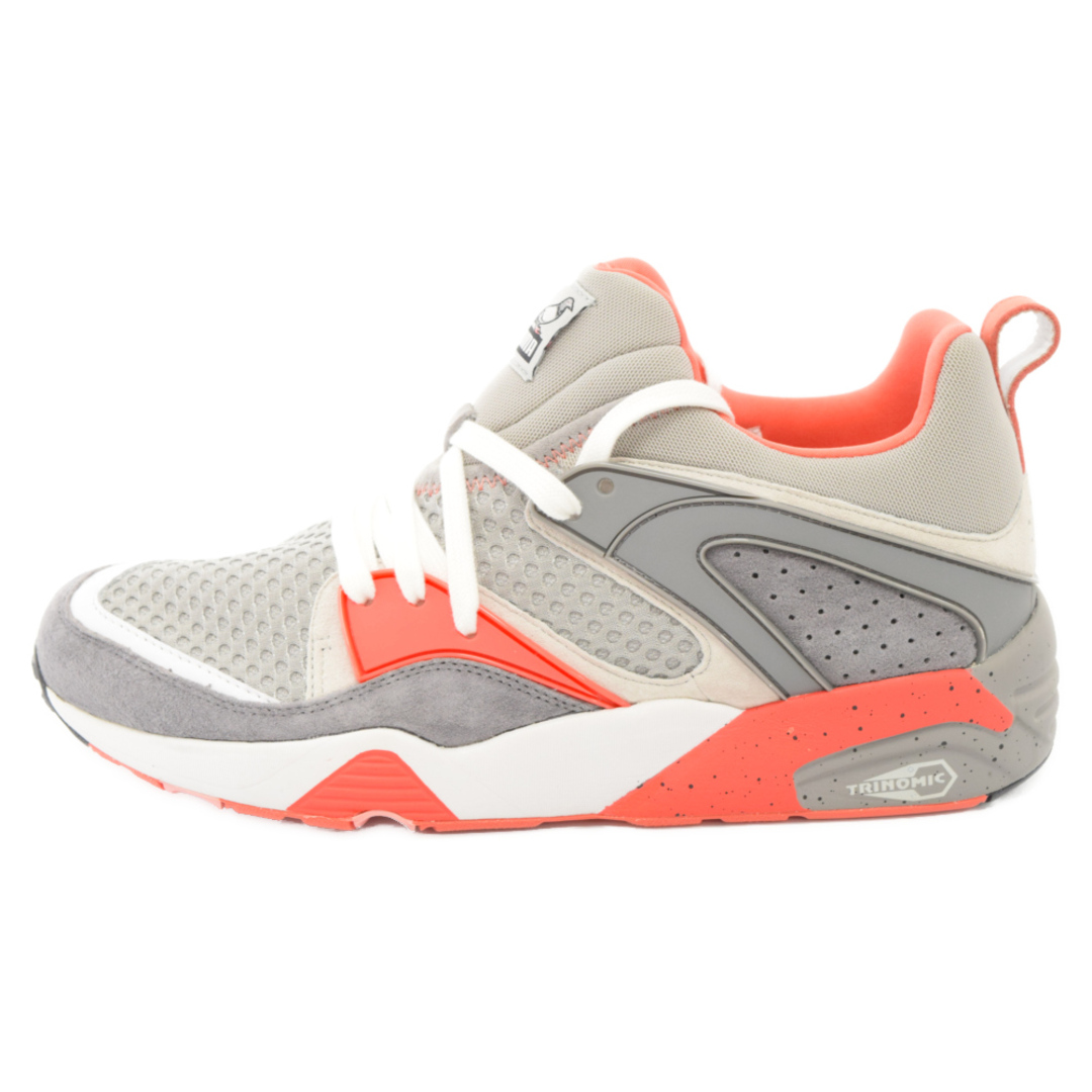 PUMA プーマ ×Staple Blaze Of Glory OG ローカットスニーカー グレー/ピンク US12/30cm 361616-01