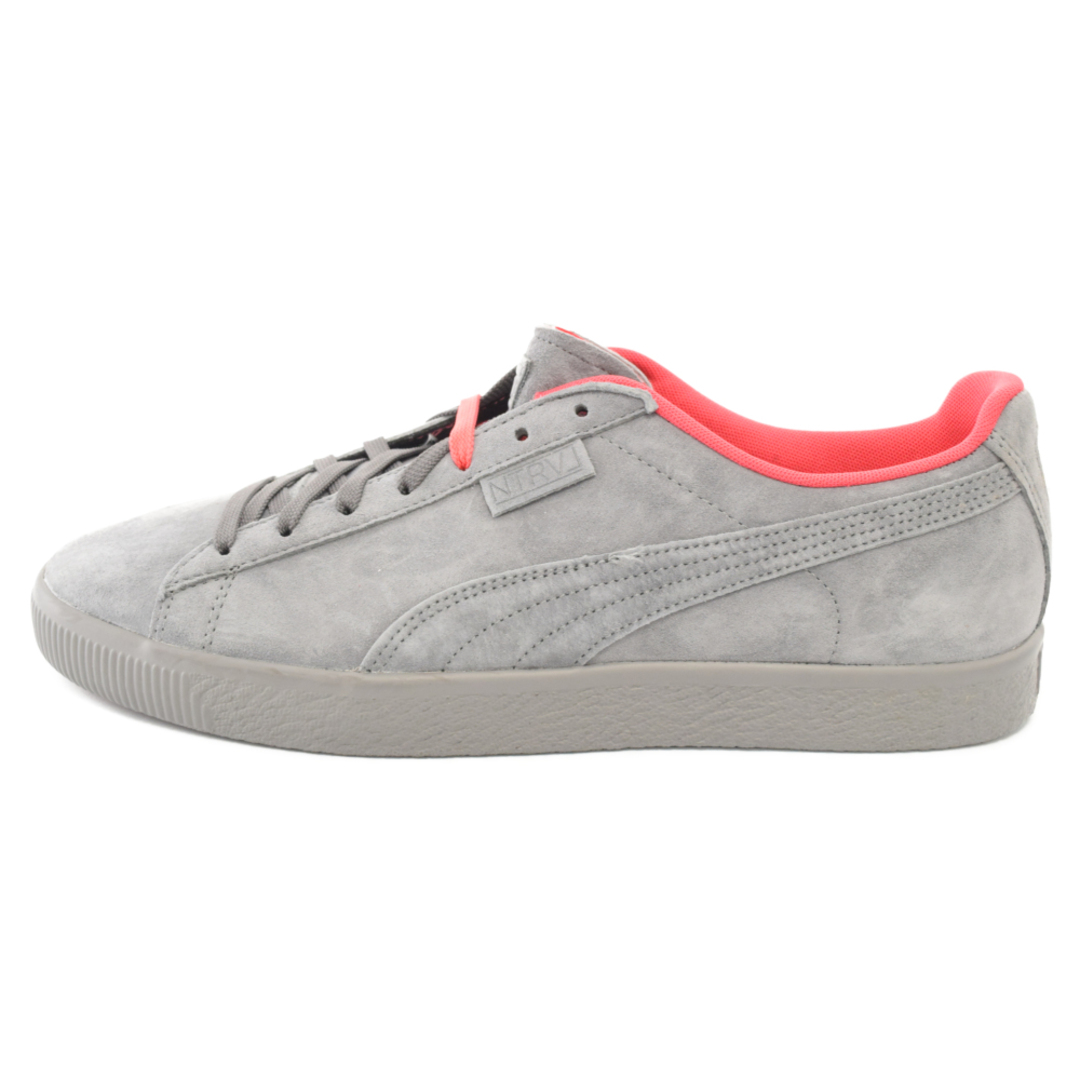 PUMA プーマ ×STAPLE CLYDE ステイプル クライド ローカットスニーカー グレー/ピンク US12/30cm 363674-02