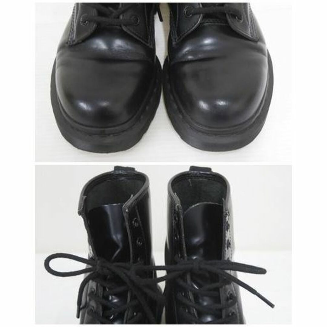 Dr.Martens MONO ブラックステッチ 8ホールブーツ UK6