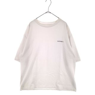 ソフネット(SOPHNET.)のSOPHNET. ソフネット 胸ロゴ刺繍半袖Tシャツ SOPH-212058 ホワイト(Tシャツ/カットソー(半袖/袖なし))