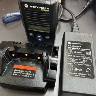 モトローラ(Motorola)のモトローラ (MOTOROLA) 〈登録局対応〉 デジタル簡易　GDR3500 (アマチュア無線)