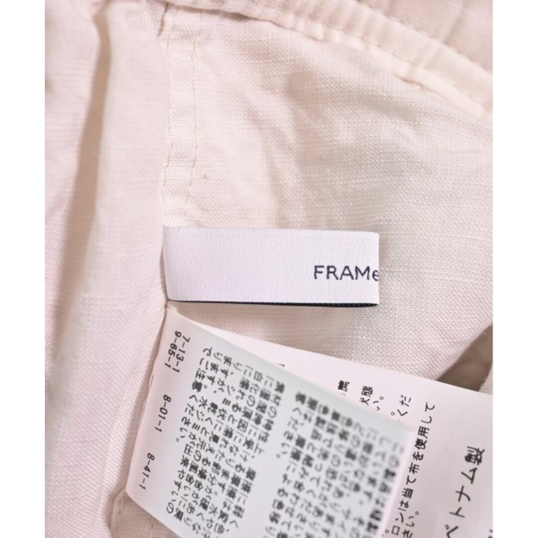 FRAMeWORK(フレームワーク)のFRAMeWORK フレームワーク パンツ（その他） 38(M位) 白 【古着】【中古】 レディースのパンツ(その他)の商品写真