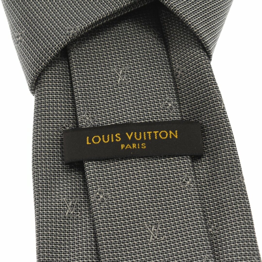 LOUIS VUITTON ルイヴィトン モノグラム総柄 ネクタイ グレー - その他