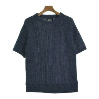 ビームス(BEAMS)のBEAMS ビームス ニット・セーター S 紺 【古着】【中古】(ニット/セーター)