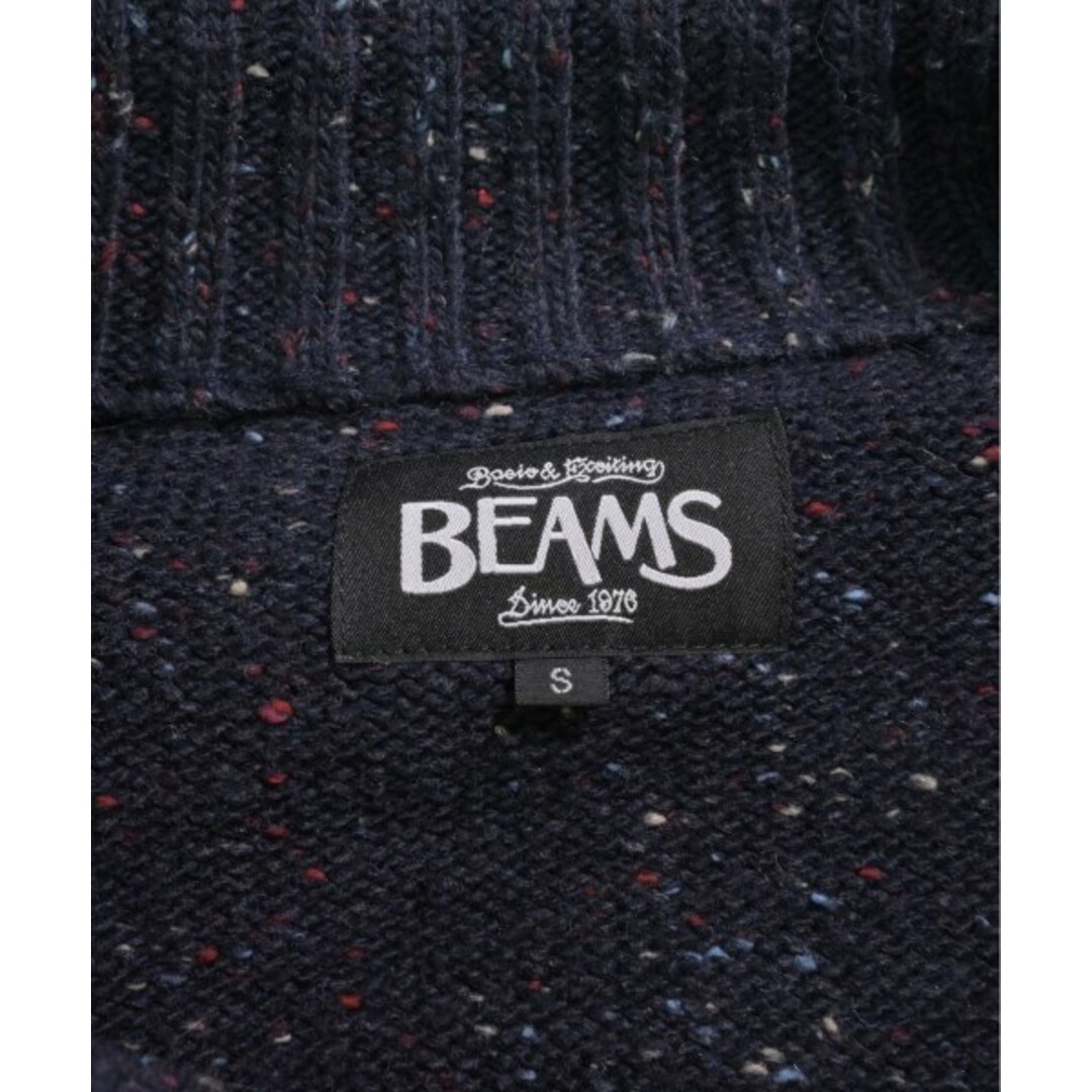 BEAMS(ビームス)のBEAMS ビームス カーディガン S 紺 【古着】【中古】 メンズのトップス(カーディガン)の商品写真