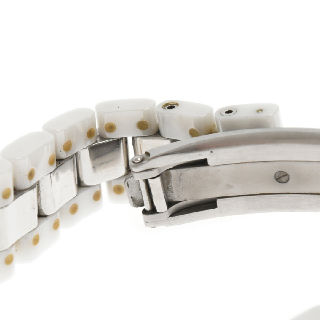 CHANEL シャネル J12 ホワイトセラミック ベゼル ベルト ダイヤ 腕時計 ウォッチ ホワイト H1420 33mm 5
