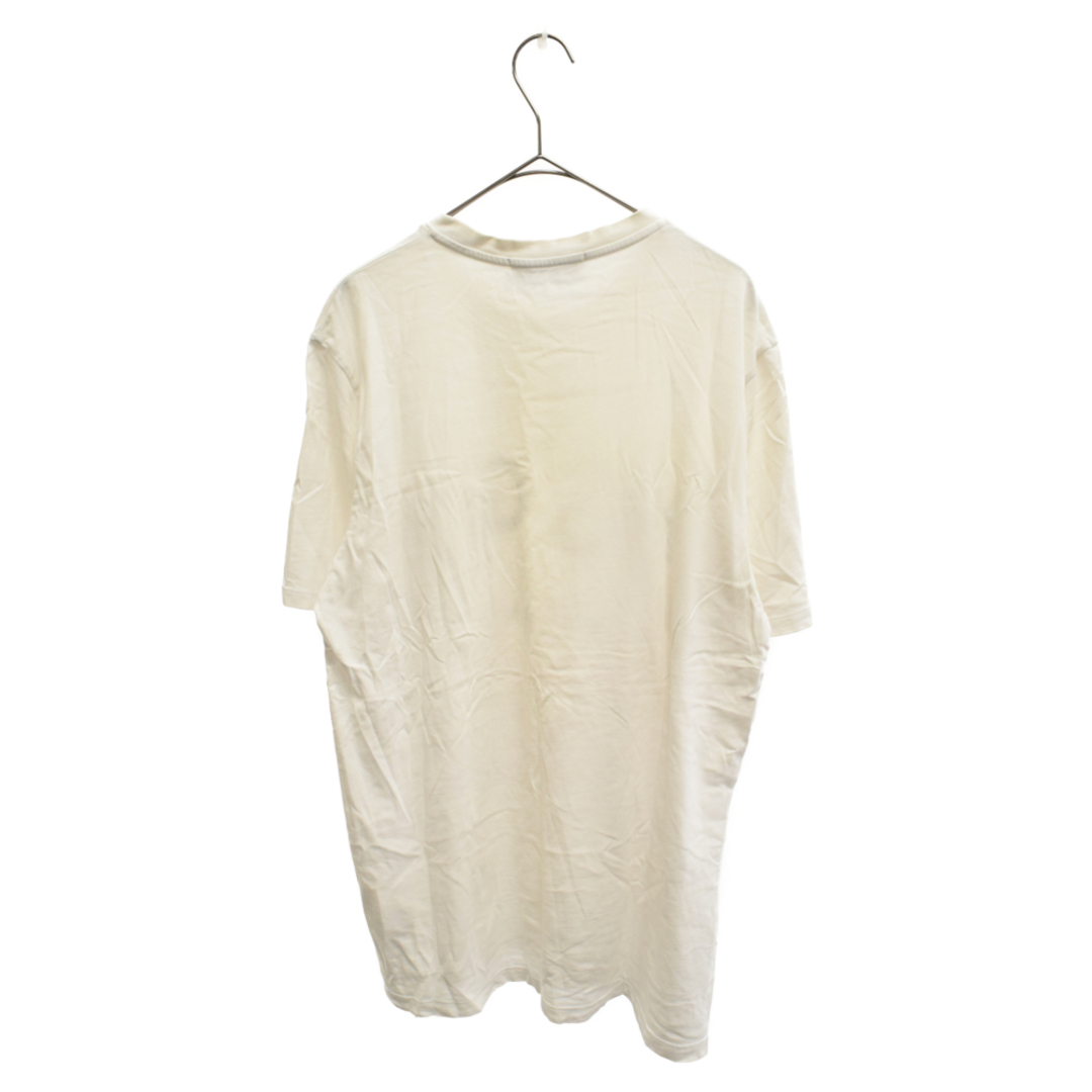 MSGM エムエスジーエム フロントロゴプリント 半袖Tシャツ カットソー ホワイト 2440MM97