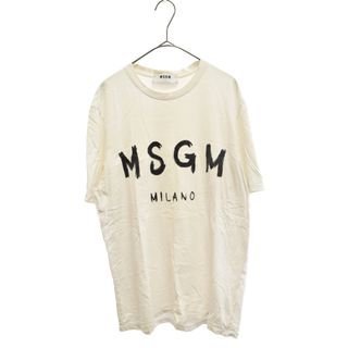 MSGM ロゴ Tシャツ ブラック 美品 / 184299 2440mm97