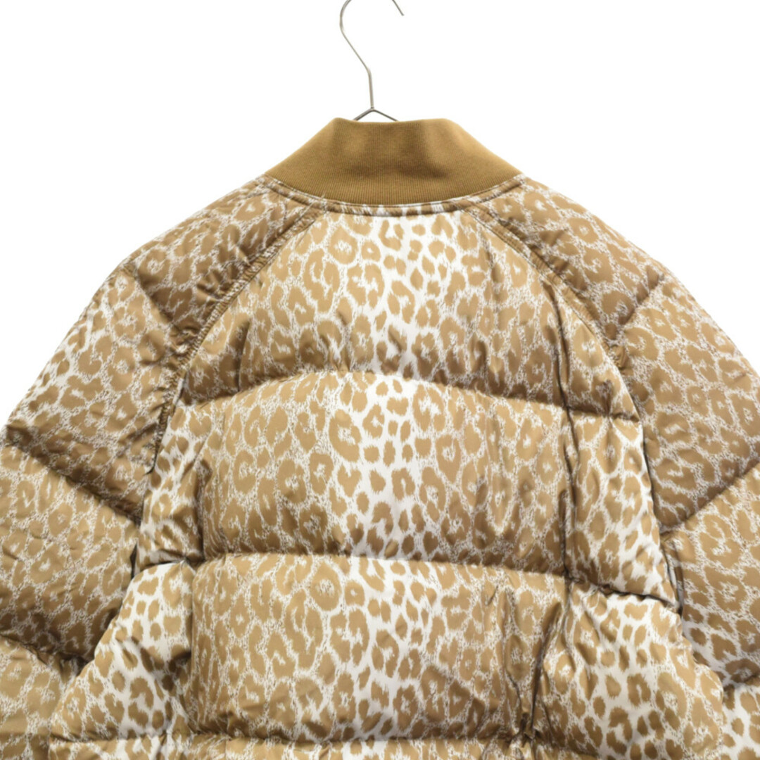 DIOR ディオール 21AW Leopard Down Jacket 213C411A5492 レオパード柄 ダウンジャケット ブラウン