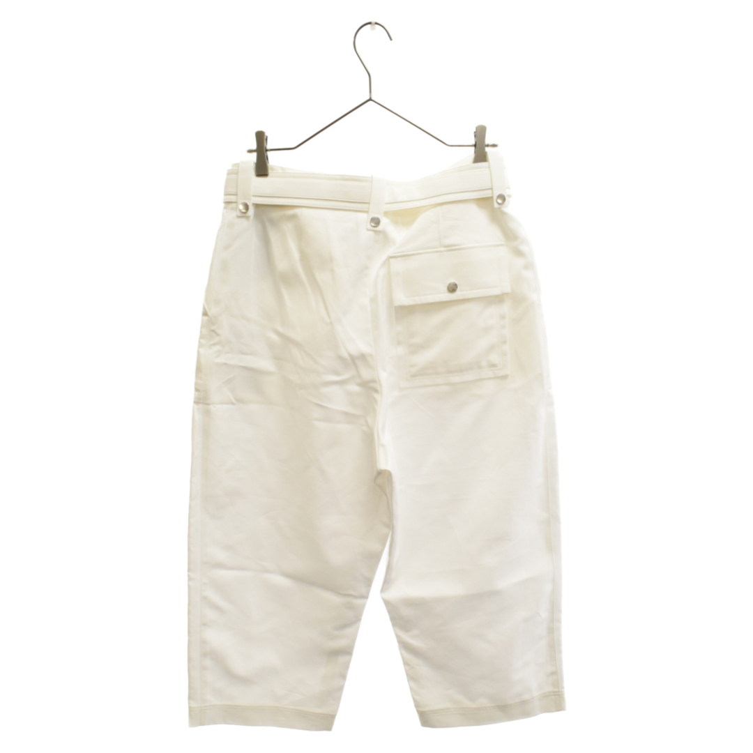 DIOR ディオール x Sacai Cropped Pants Cotton Faille サカイ クロップドパンツ コットンファイユ ホワイト 213C122B4451 1