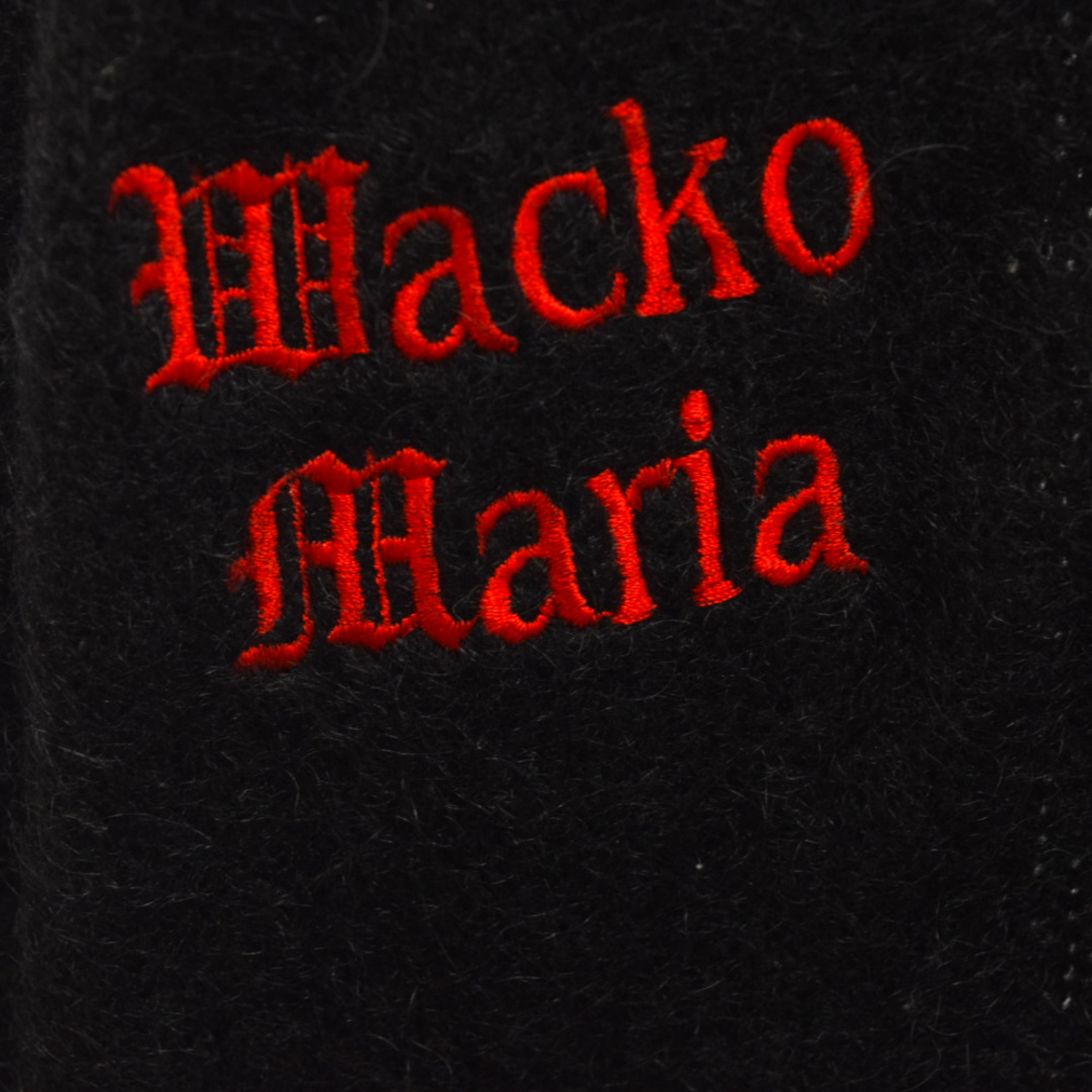 WACKO MARIA ワコマリアBlackEyePatch MOHAIR CARDIGAN ブラックアイパッチ モヘアニットカーディガン ブラック 