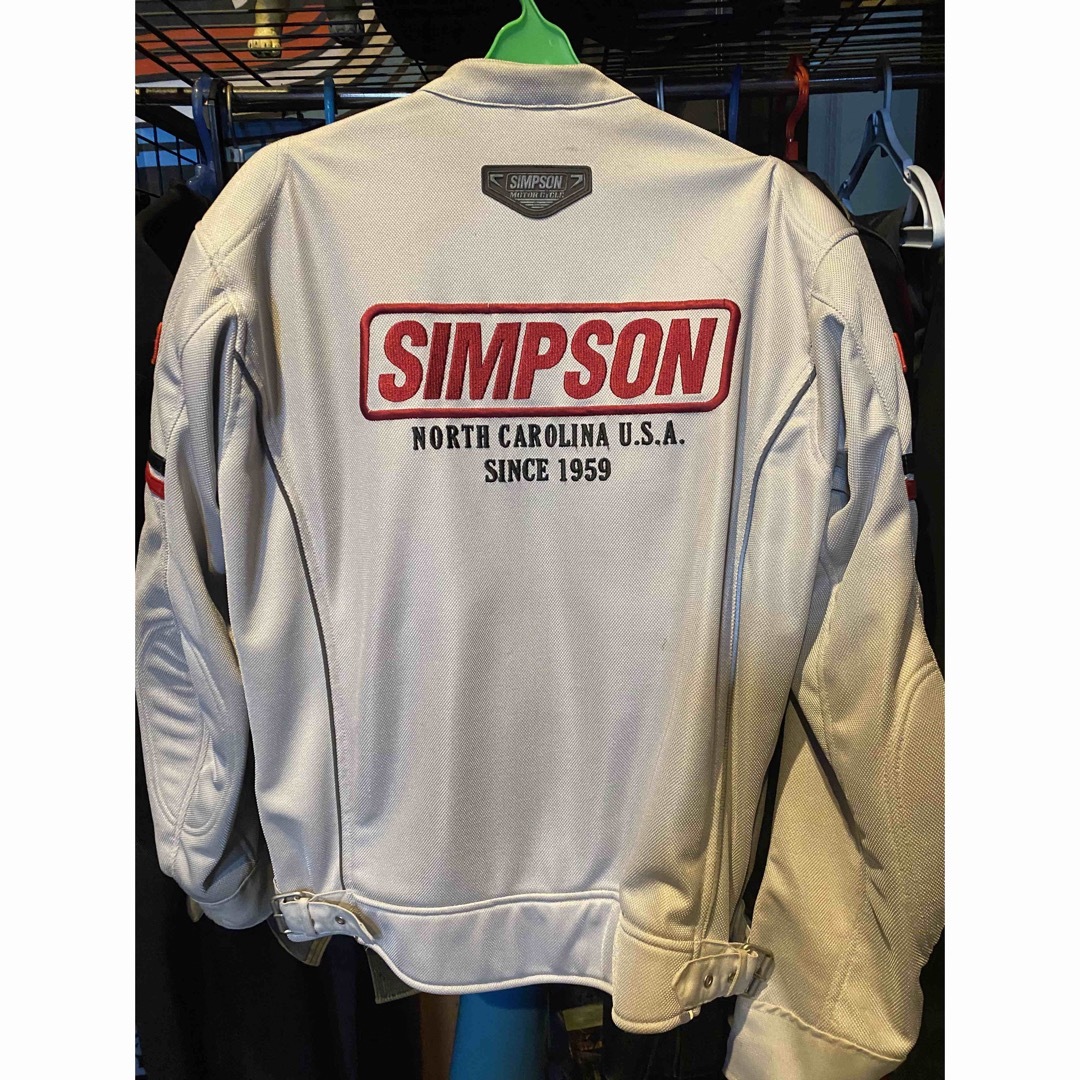 SIMPSON(シンプソン)のシンプソン ライダースメッシュジャケット メンズのジャケット/アウター(ライダースジャケット)の商品写真