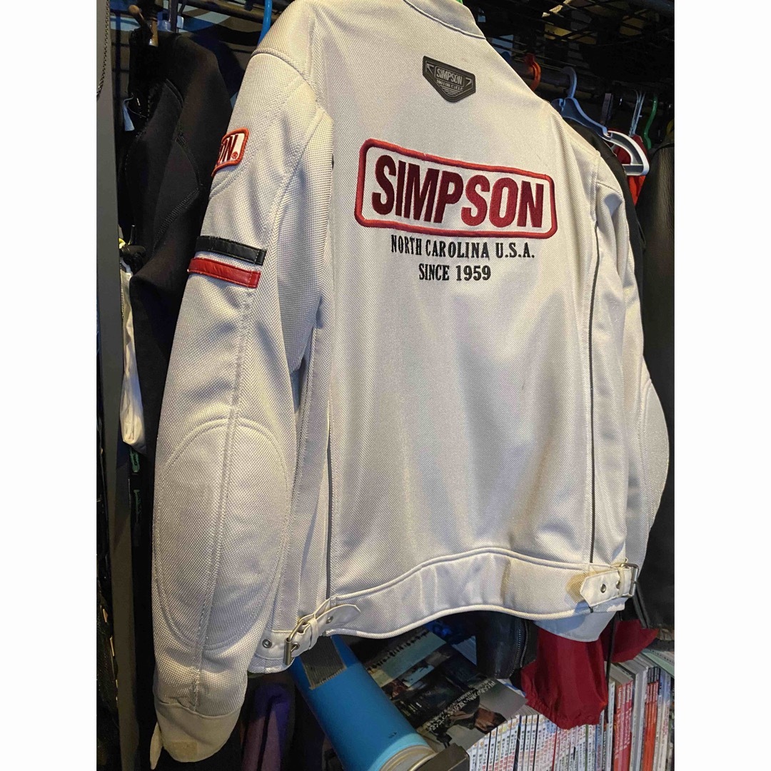 SIMPSON - シンプソン ライダースメッシュジャケットの通販 by
