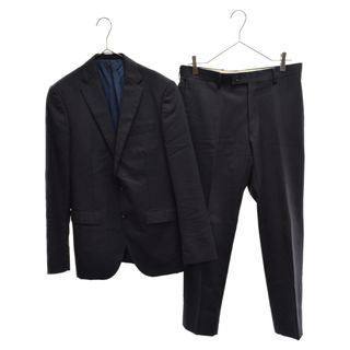 Loro Piana ロロピアーナ FOUR SEASONS SUPER 130s WOOL ストライプ テーラードジャケット スラックスパンツ セットアップスーツ ネイビー