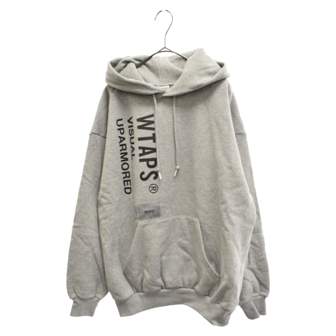 WTAPS ダブルタップス SNEAK LOGO HOODED スニークロゴ プルオーバーパーカー グレー | フリマアプリ ラクマ