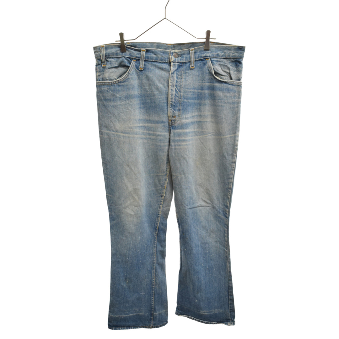 Levi's リーバイス 70-80S VINTAGE 646 ボタン裏216 カナダ製 フレアデニムパンツ インディゴ