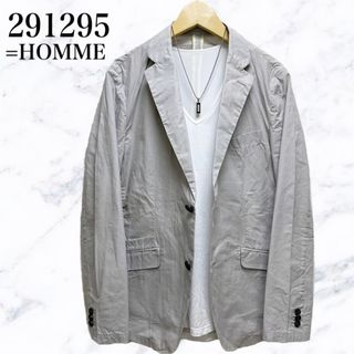 ニーキュウイチニーキュウゴーオム(291295=HOMME)の291295=HOMME テーラードジャケット グレー系　羽織りもの(テーラードジャケット)