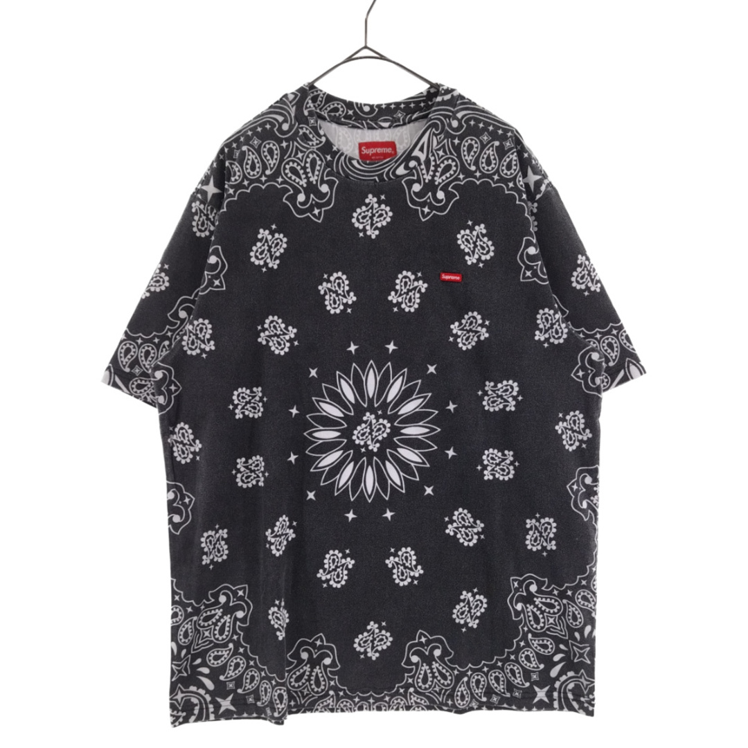 SUPREME シュプリーム 21SS Bandana Small Box Tee Black バンダナ スモールボックスロゴ 半袖Tシャツ ブラック  | フリマアプリ ラクマ