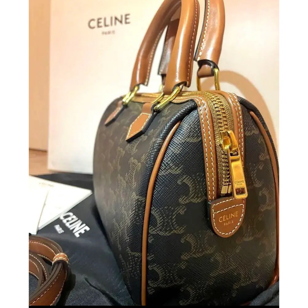 新品未使用@CELINE スモールボストン