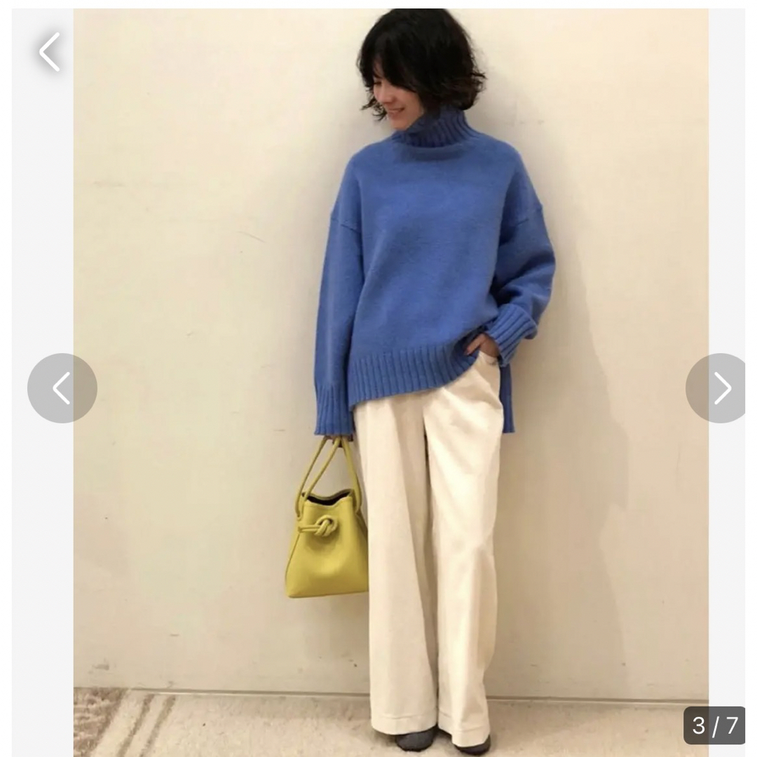MACPHEE レアカラー! ラムカシミヤタートルネックプルオーバー 2