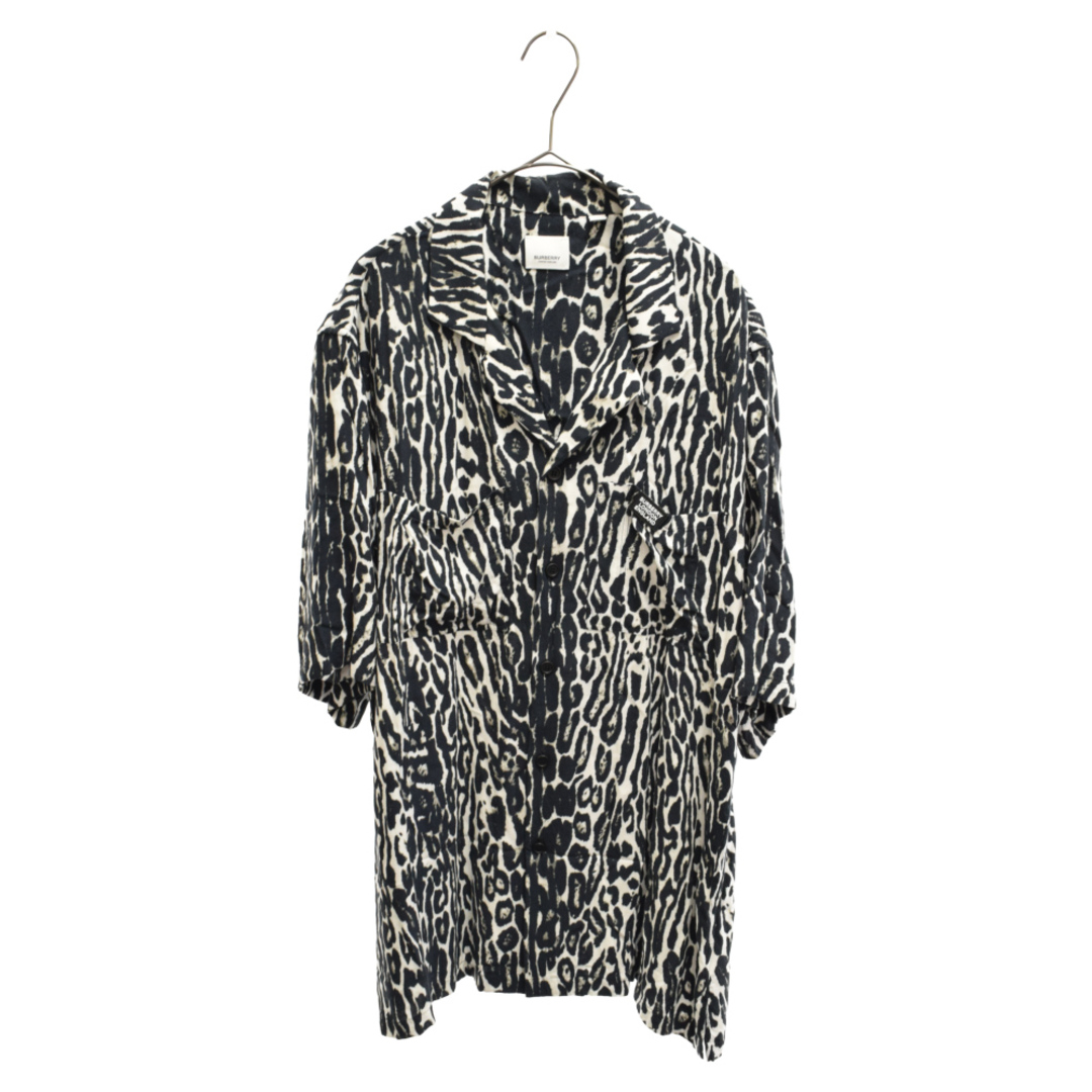 BURBERRY バーバリー 20SS LEOPARD SHIRT レオパード 半袖 開襟 アロハ